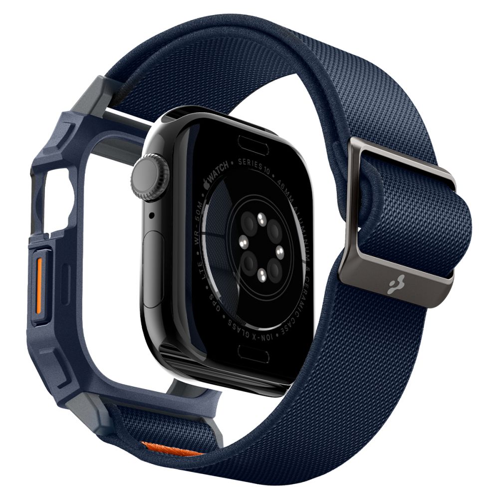 Spigen Λουράκι Apple Watch 10/11 - 46mm με Θήκη Προστασίας Lite Fit Pro - Navy Blue