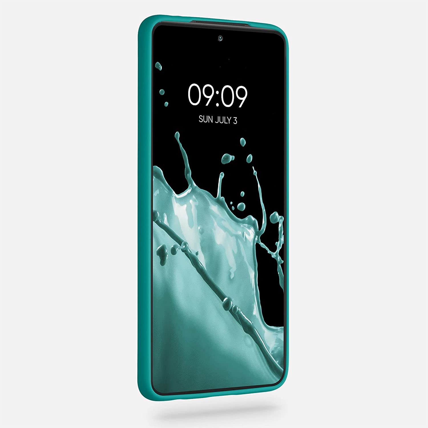 KW Xiaomi Poco X3 NFC / Poco X3 Pro Θήκη Σιλικόνης TPU - Matte Petrol - 53482.57