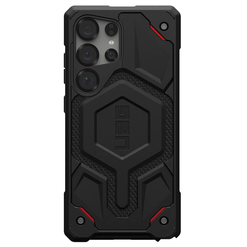 UAG Samsung Galaxy S25 Ultra Monarch Pro Series Σκληρή Θήκη με MagSafe - Kevlar Black