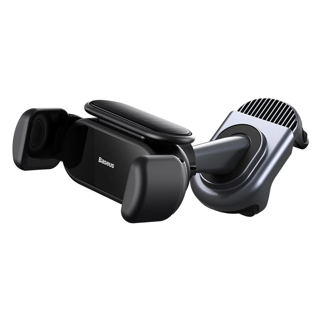 Baseus T-Space Series Solar Electric Universal Βάση Αυτοκινήτου για το Ταμπλό Αυτοκινήτων Tesla Model 3 / Y - Black - C40351300111-00