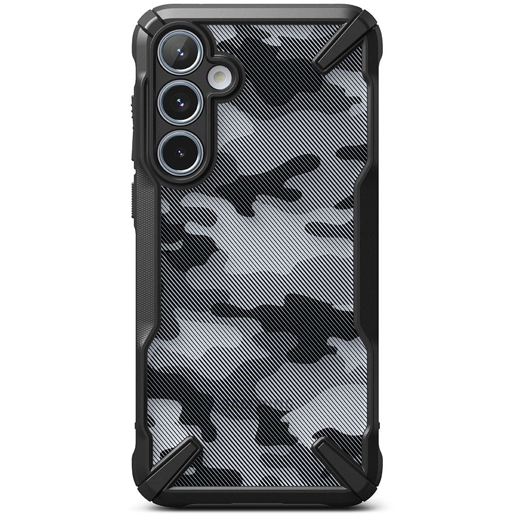 Ringke Samsung Galaxy A55 5G Fusion X Σκληρή Θήκη με Πλαίσιο Σιλικόνης - Camo Black