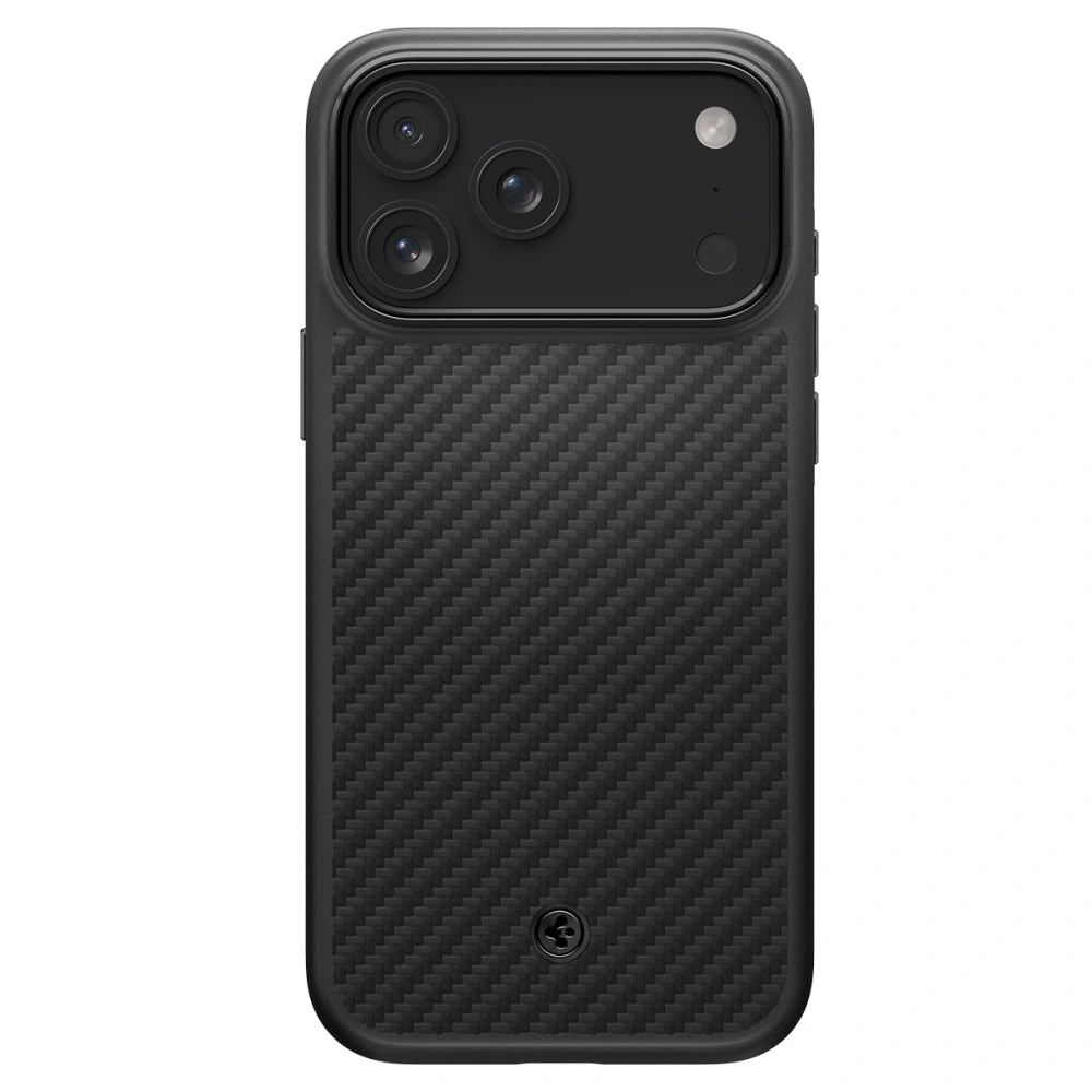Spigen iPhone 17 Pro - Enzo Aramid T Mag - Σκληρή Θήκη Aramid Fiber με MagSafe - Black
