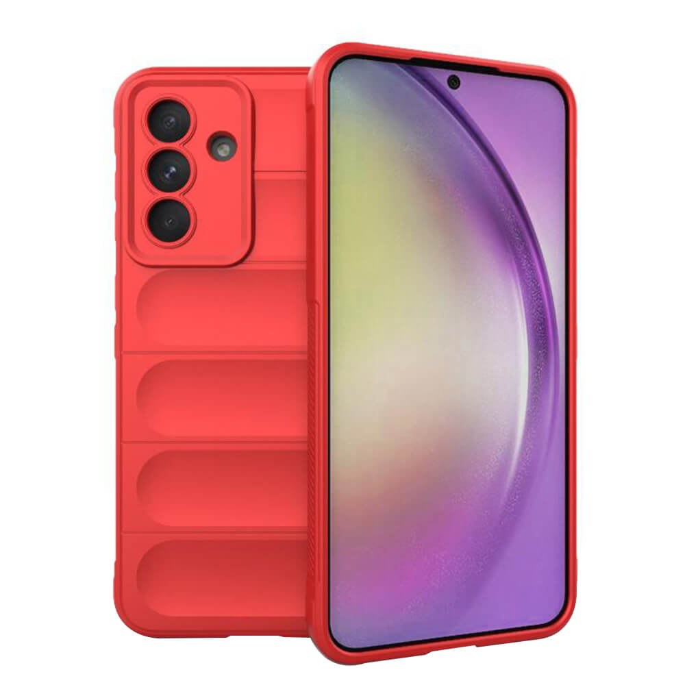 Techsuit Samsung Galaxy A36 5G / A56 5G Magic Shield Θήκη Σιλικόνης TPU - Red