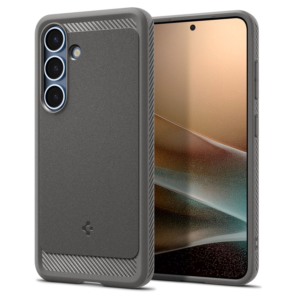 Spigen Samsung Galaxy S25 - Rugged Armor Mag - Θήκη TPU με MagSafe - Marble Grey