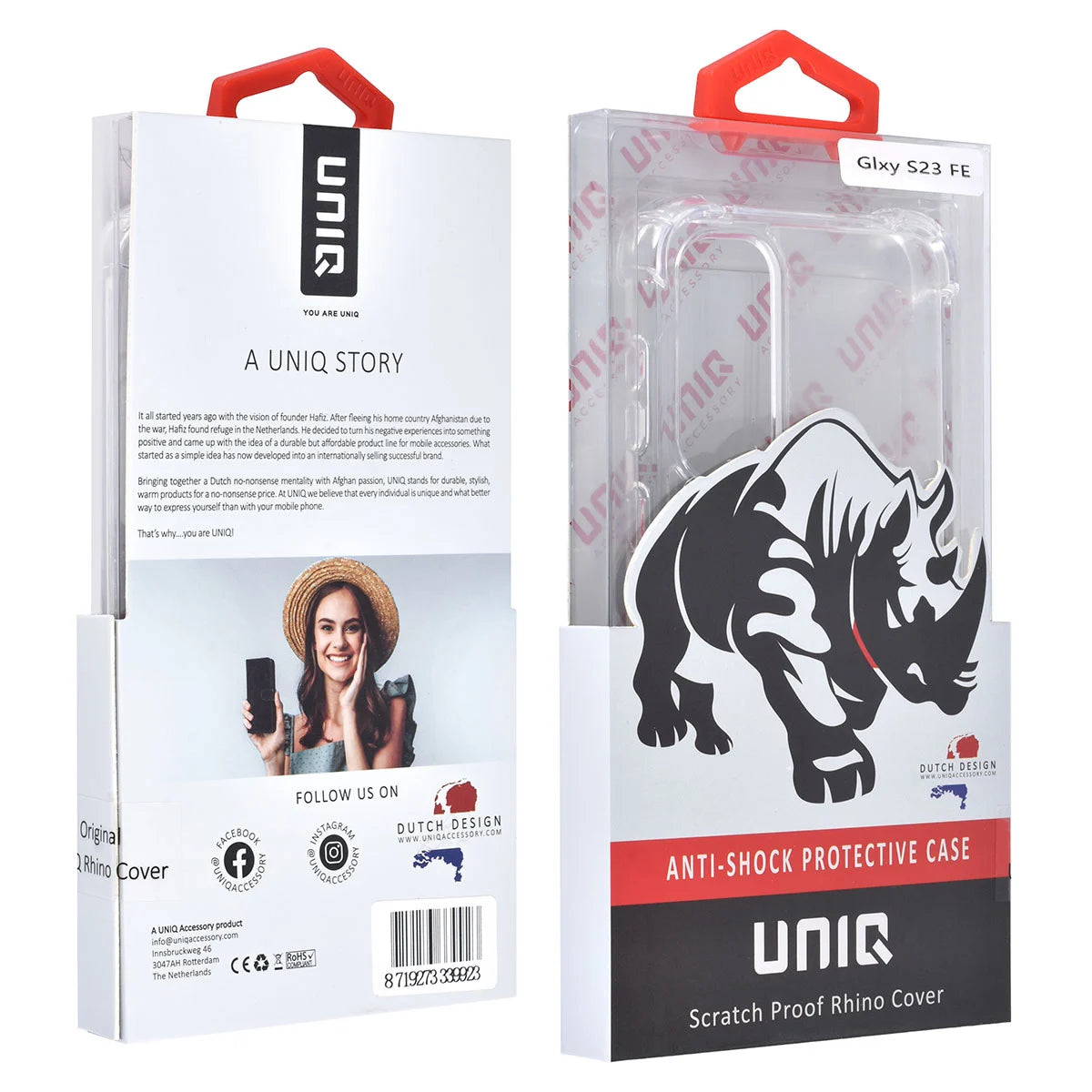 Tuniq Samsung Galaxy S23 FE Θήκη Σιλικόνης με Ενισχυμένες Γωνίες - Διάφανη