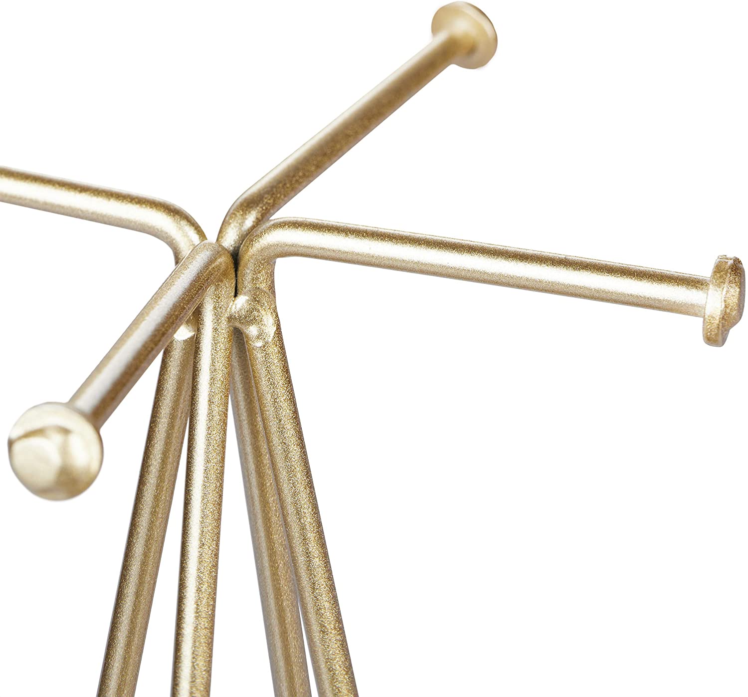 Relaxdays Stand Κοσμημάτων - Gold - 4052025895341