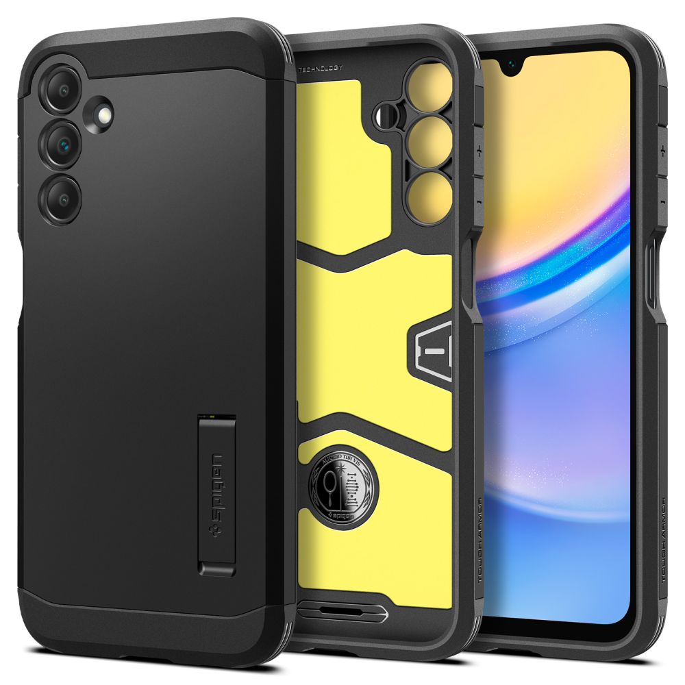 Spigen Samsung Galaxy A15 4G / A15 5G Tough Armor Σκληρή Θήκη - Black