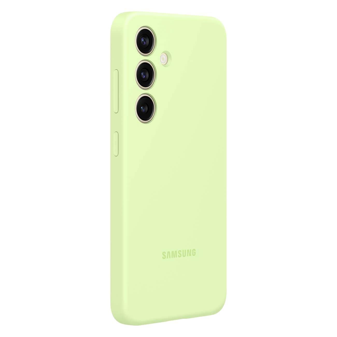 Samsung Silicone Cover Samsung Galaxy S24+ Θήκη Σιλικόνης - Lime Green - EF-PS926TGEGWW
