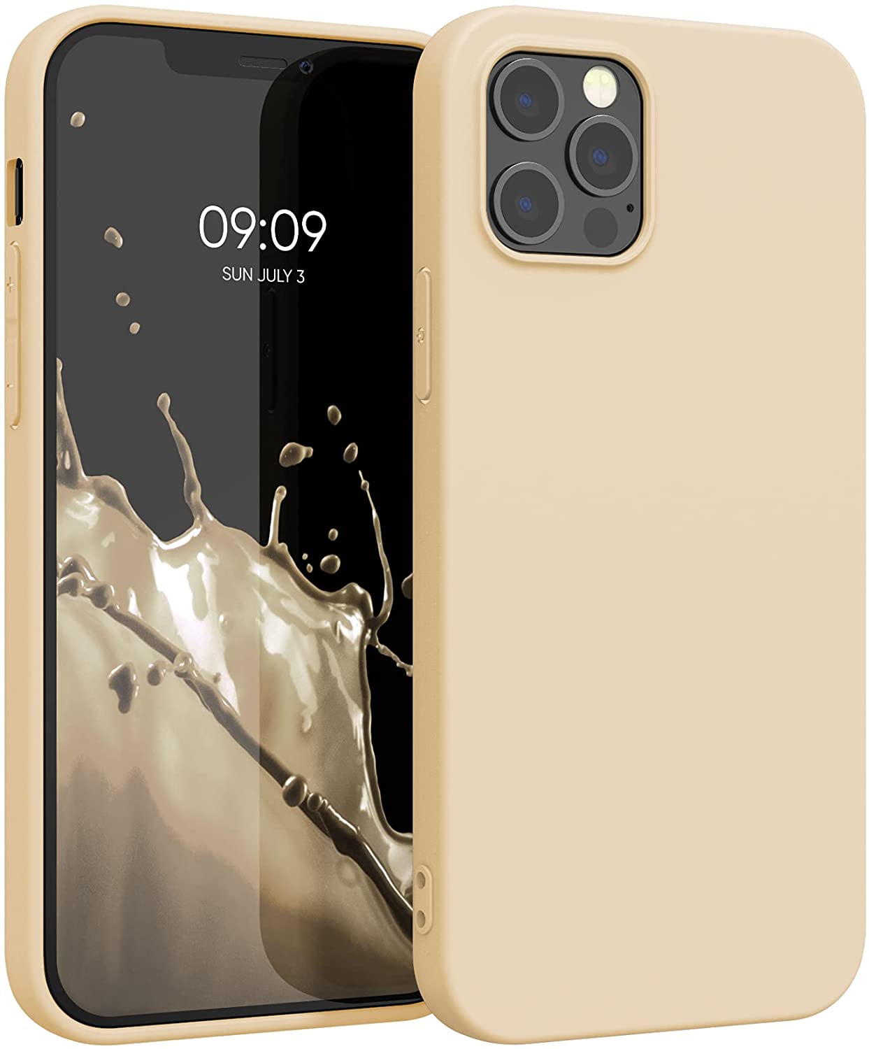 KW iPhone 12 Pro Max Θήκη Σιλικόνης TPU - Buttercream - 53940.210