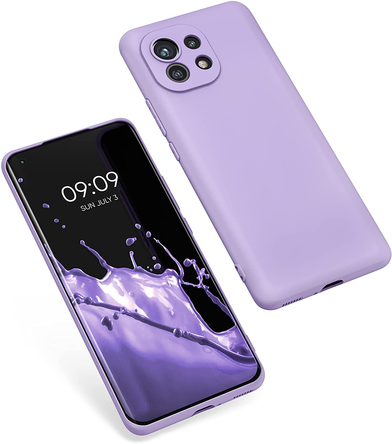 KW Xiaomi Mi 11 Θήκη Σιλικόνης TPU - Violet Purple - 54188.222