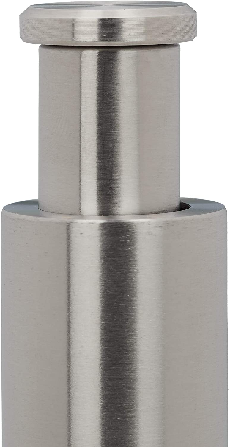 Relaxdays Σετ 2 Μύλοι για Αλάτι και Πιπέρι από Ανοξείδωτο Ατσάλι - Silver - 4052025233037