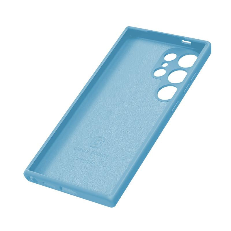 Crong Samsung Galaxy S24 Ultra Cover Θήκη Σιλικόνης - Blue