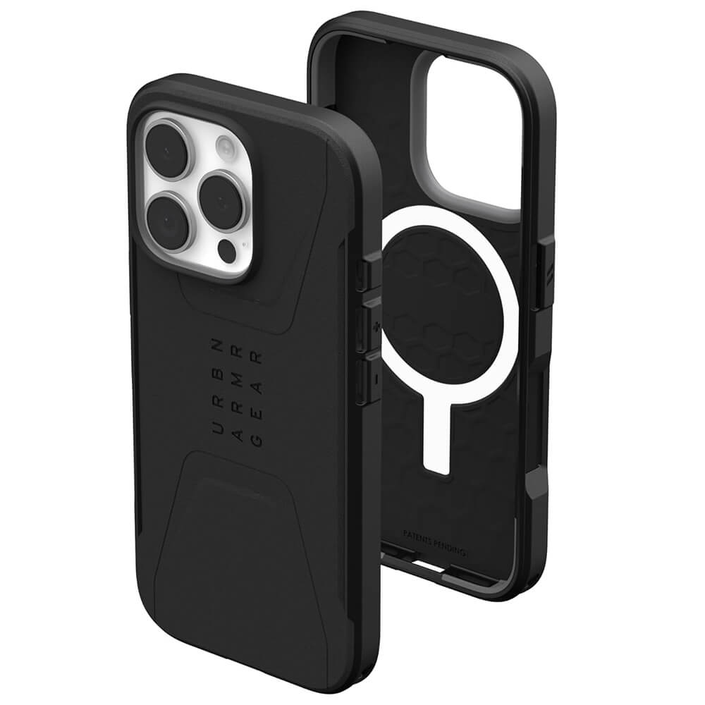 UAG iPhone 16 Pro Civilian MagSafe Σκληρή Θήκη με MagSafe - Black