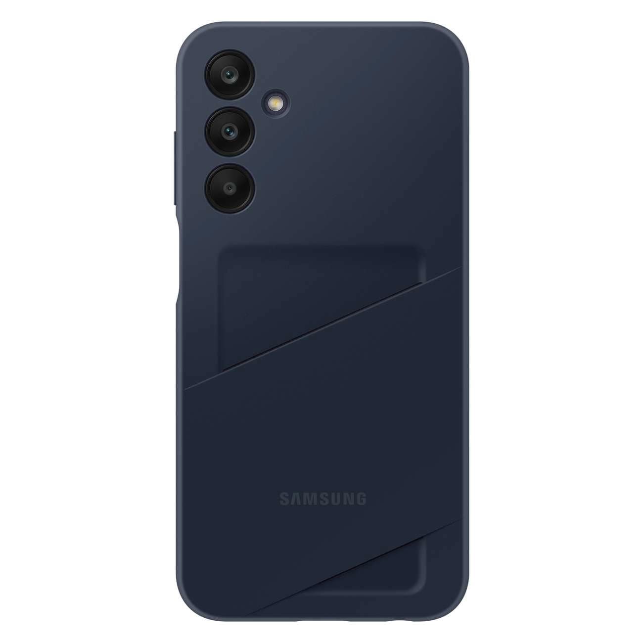 Samsung Card Slot Cover Samsung Galaxy A15 4G / A15 5G Θήκη Σιλικόνης με Υποδοχή για Κάρτα - Blue Black - EF-OA156TBEGWW
