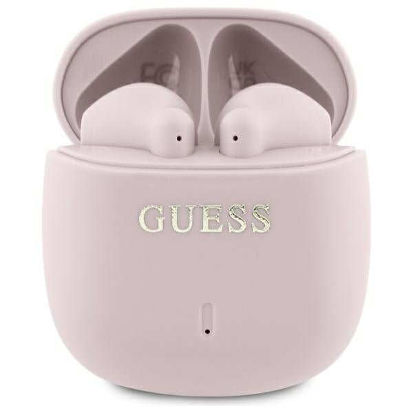 Guess Ασύρματα ακουστικά για Κλήσεις / Μουσική - Bluetooth 5.3 TWS Printed Classic Logo - Pink
