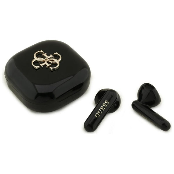Guess Ασύρματα Bluetooth ακουστικά για Κλήσεις / Μουσική - 4G Metal Logo - Black
