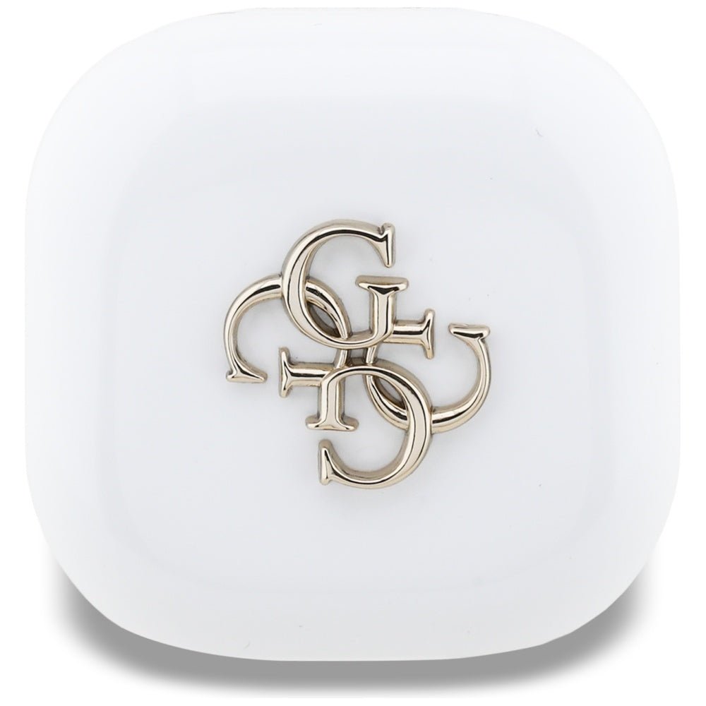 Guess Ασύρματα Bluetooth ακουστικά για Κλήσεις / Μουσική - 4G Metal Logo - White