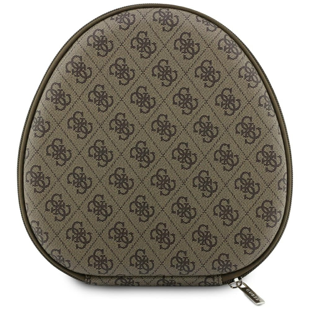 Guess Ασύρματα Bluetooth Ακουστικά - Over - Ear 4G Triangle Logo ENC - Brown