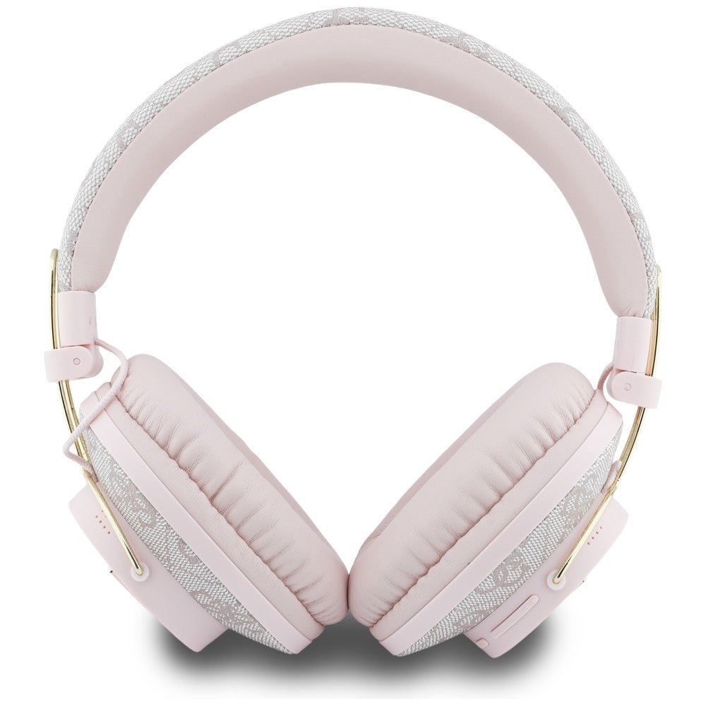 Guess Ασύρματα Bluetooth Ακουστικά - Over - Ear Triangle Logo ENC - Pink