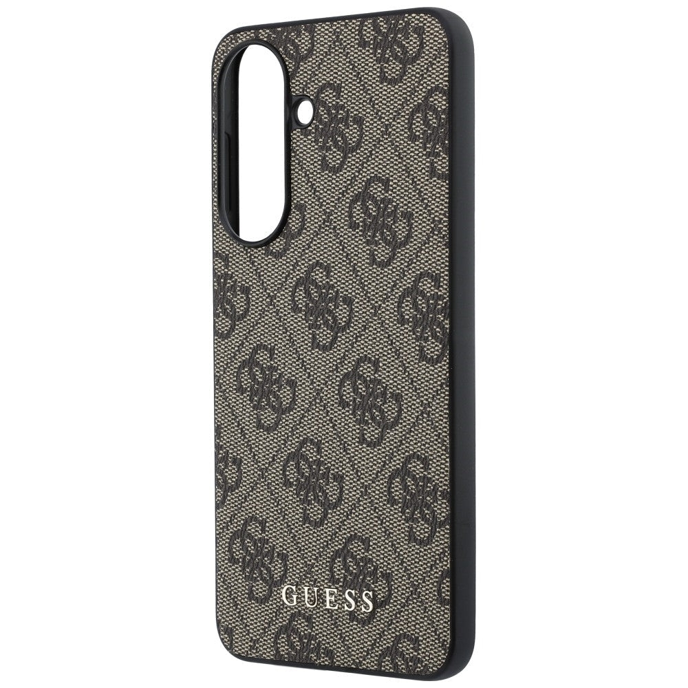 Guess Samsung Galaxy A57 5G - Σκληρή Θήκη με Πλαίσιο Σιλικόνης και Επένδυση Συνθετικού Δέρματος - 4G Classic - Brown