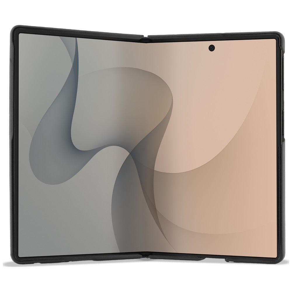 Guess Samsung Galaxy Z Fold8 - Σκληρή Θήκη με Επένδυση από Οικολογικό Δέρμα - Big 4G Logo - Black