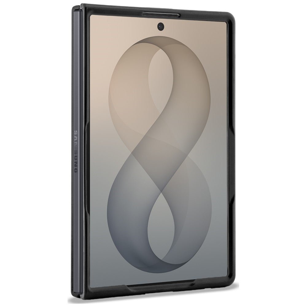 Guess Samsung Galaxy Z Fold8 - Σκληρή Θήκη με Επένδυση από Οικολογικό Δέρμα - Big 4G Logo - Black