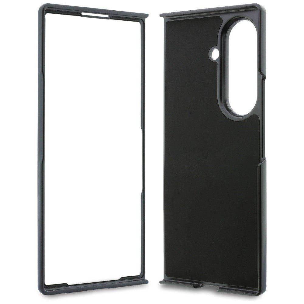Guess Samsung Galaxy Z Fold8 Ultra - Σκληρή Θήκη με Επένδυση από Οικολογικό Δέρμα - Big 4G Logo - Brown