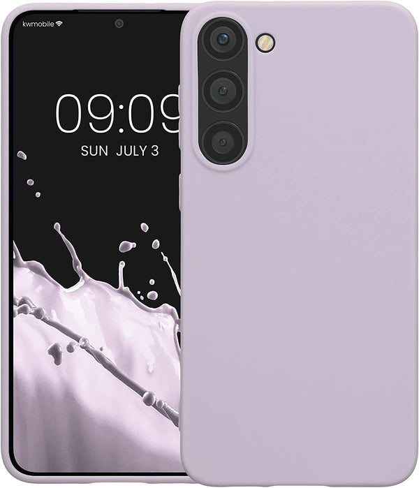 KW Samsung Galaxy S23+ Θήκη Σιλικόνης TPU - Lavender - 60283.108