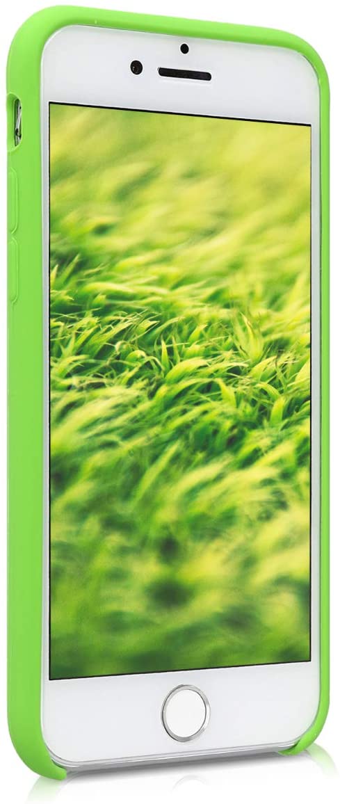 KW iPhone SE 2022 / SE 2020 / 7 / 8 Θήκη Σιλικόνης Rubber TPU - Green - 40225.07