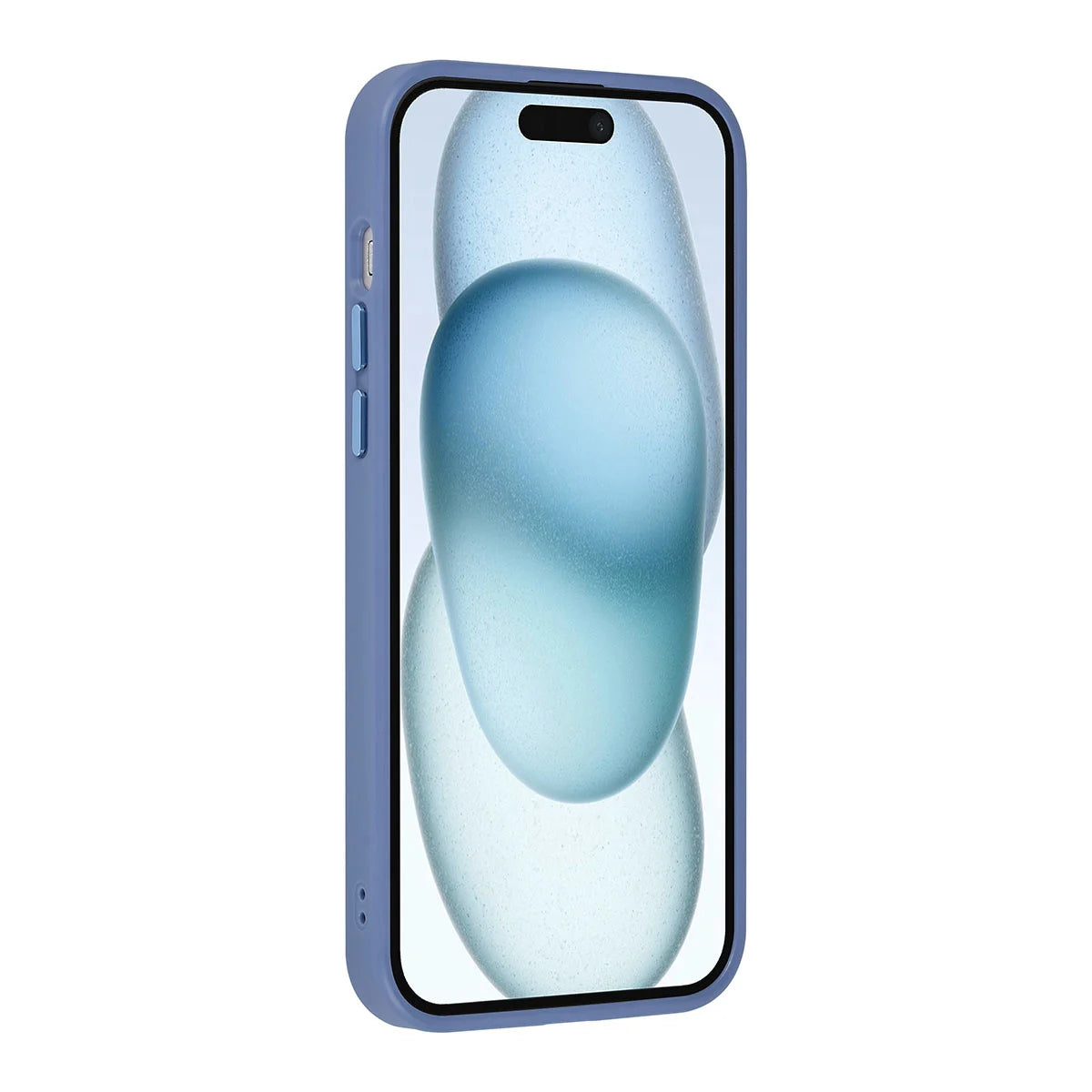 Tuniq iPhone 15 Plus / 14 Plus - Σκληρή Θήκη με Πλαίσιο Σιλικόνης - Ανοιχτό Μπλε / Διάφανο