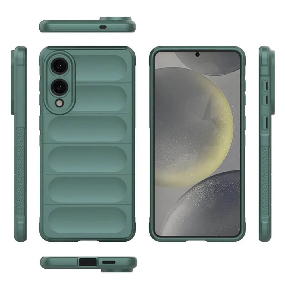 Techsuit Samsung Galaxy S25 Edge Magic Shield Θήκη Σιλικόνης TPU - Green