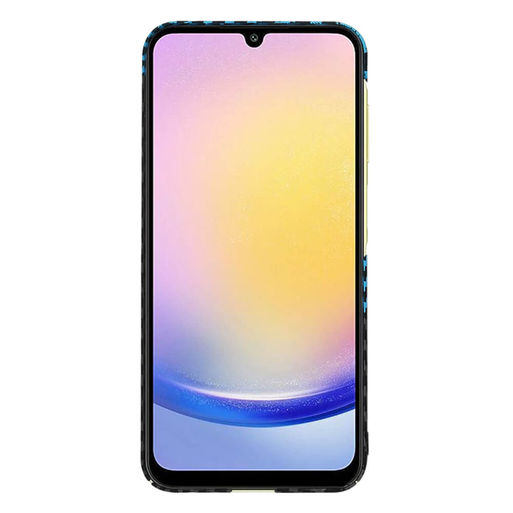 Techsuit Samsung Galaxy A25 5G Σκληρή Θήκη Carbonite FiberShell - Blue Pulse