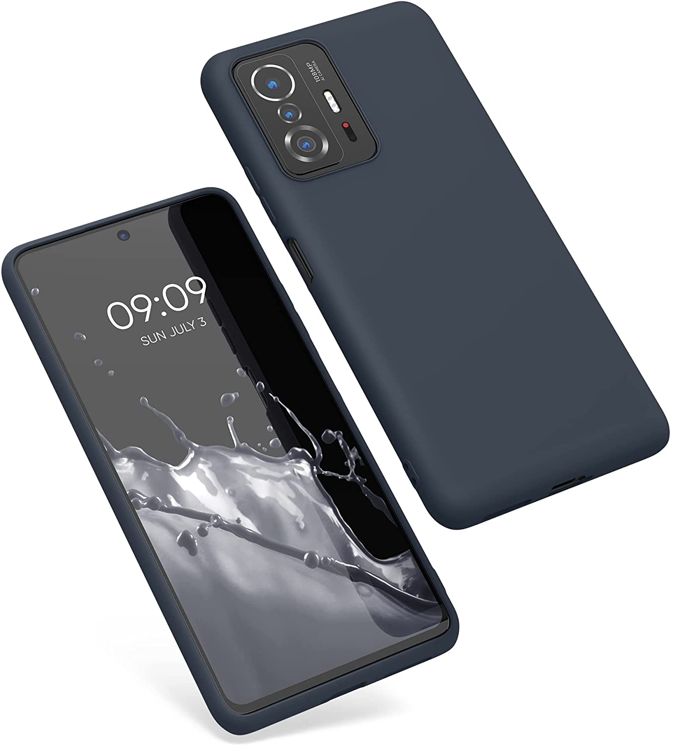 KW Xiaomi 11T / 11T Pro Θήκη Σιλικόνης TPU - Blueberry Blue - 56245.186