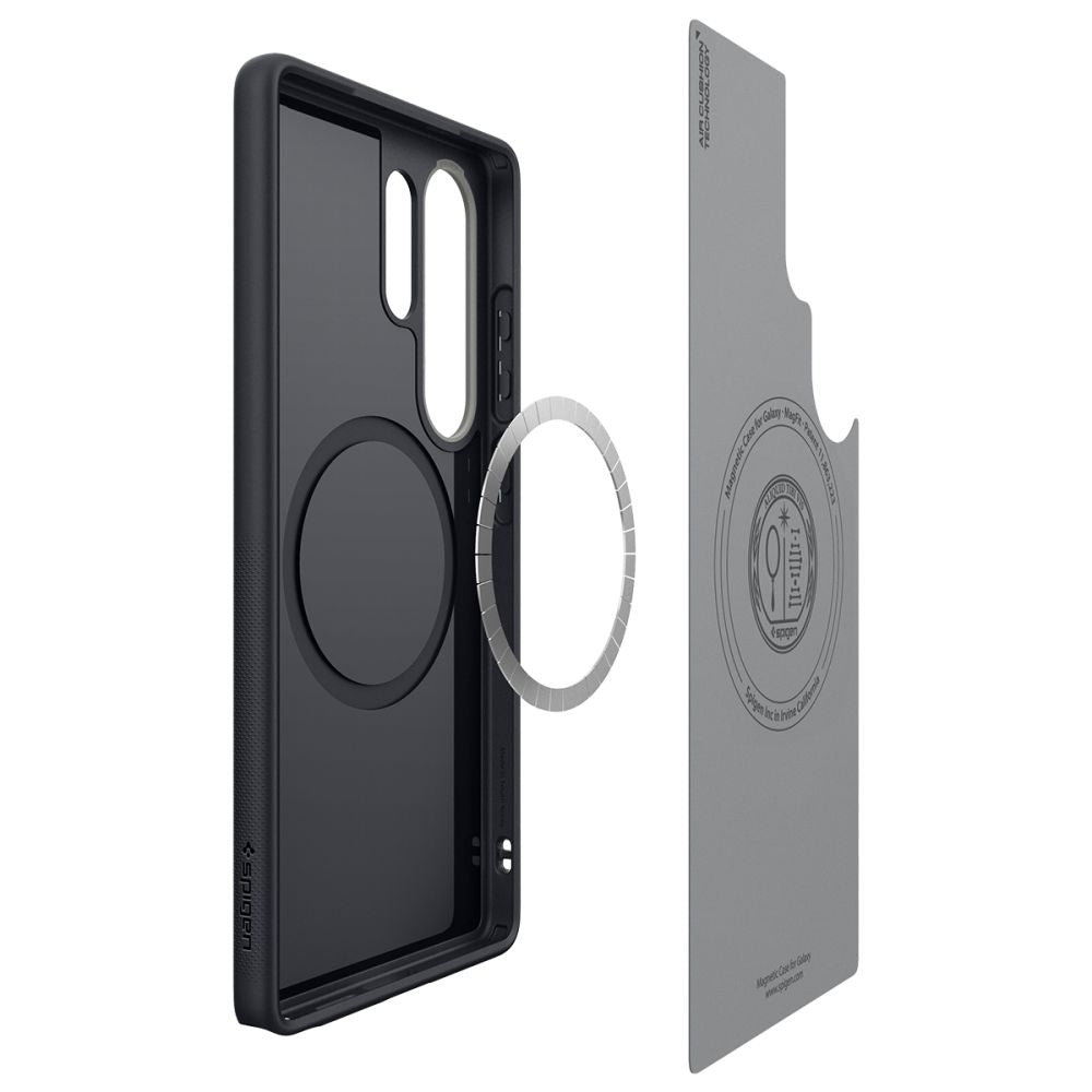 Spigen Samsung Galaxy S25 Ultra - Nano Pop Mag Θήκη Σιλικόνης με MagSafe - Black Sesame