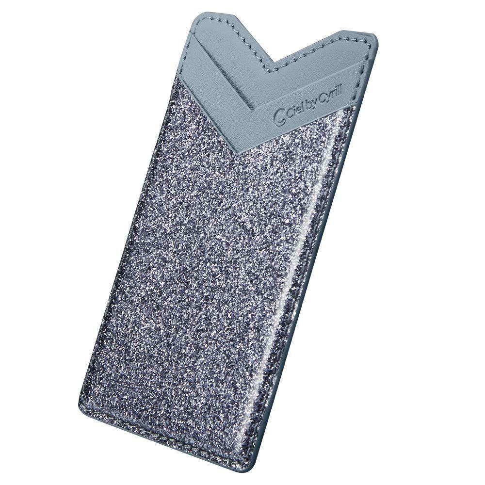 Cyrill Shine Wallet - Θήκη για Κάρτες - Glitter Blue Grey
