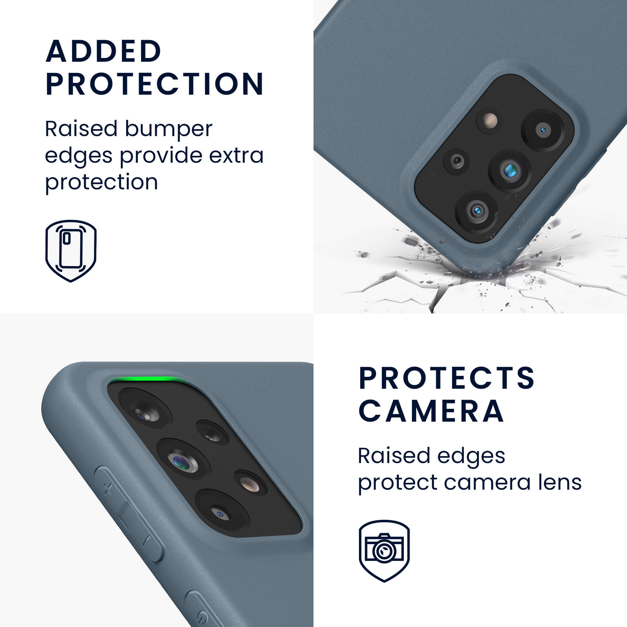 KW Samsung Galaxy A33 5G Θήκη Σιλικόνης TPU - Slate Green - 57806.202