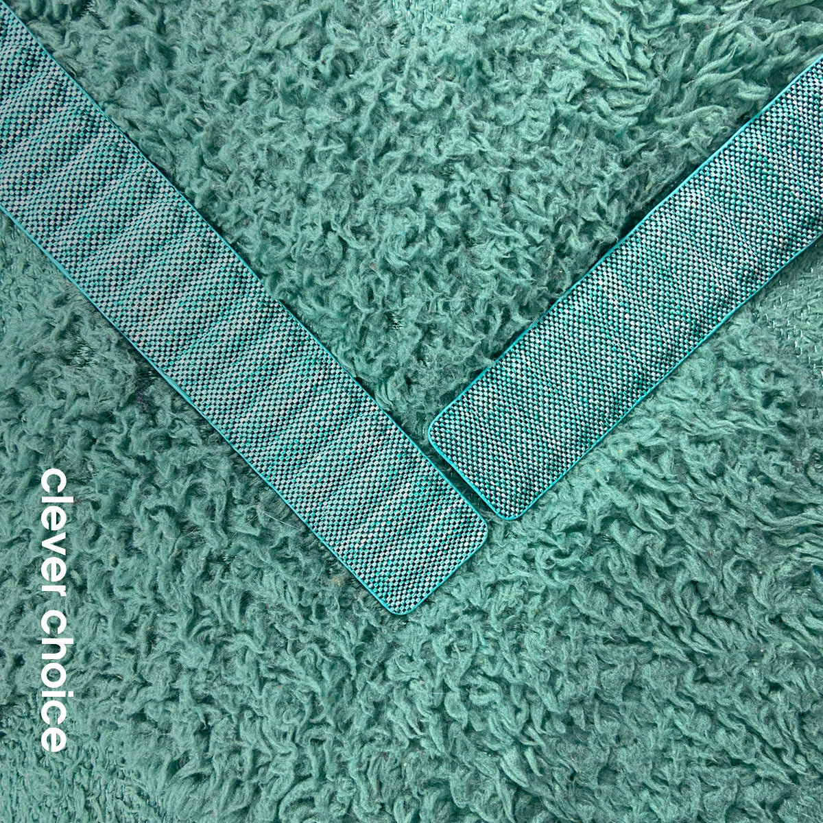 Crong Λουράκι Apple Watch 2/3/4/5/6/7/8/9/10/11 - SE (1/2/3) - 38/40/41/42mm από Νάιλον - Melange - Turquoise Melange