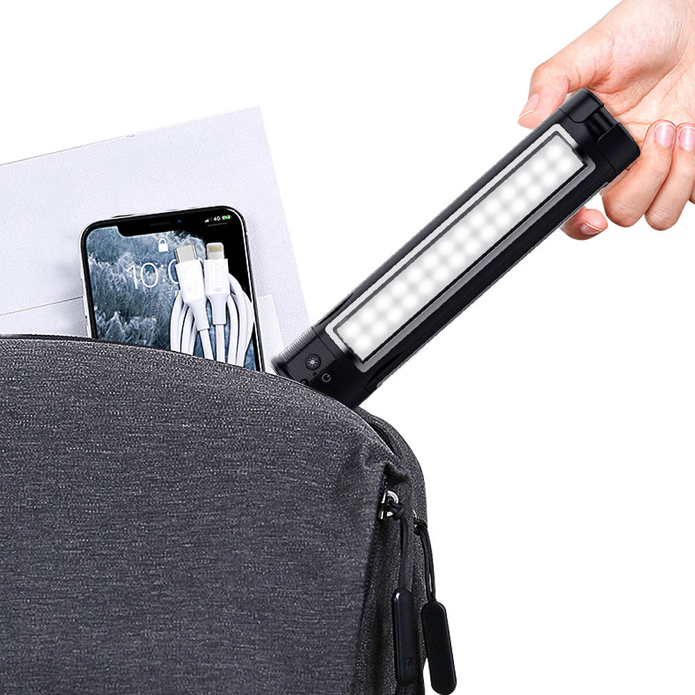 BlitzWolf BW-SL7 Fill Light - Πτυσσόμενος Φορητός Λαμπτήρας - Black