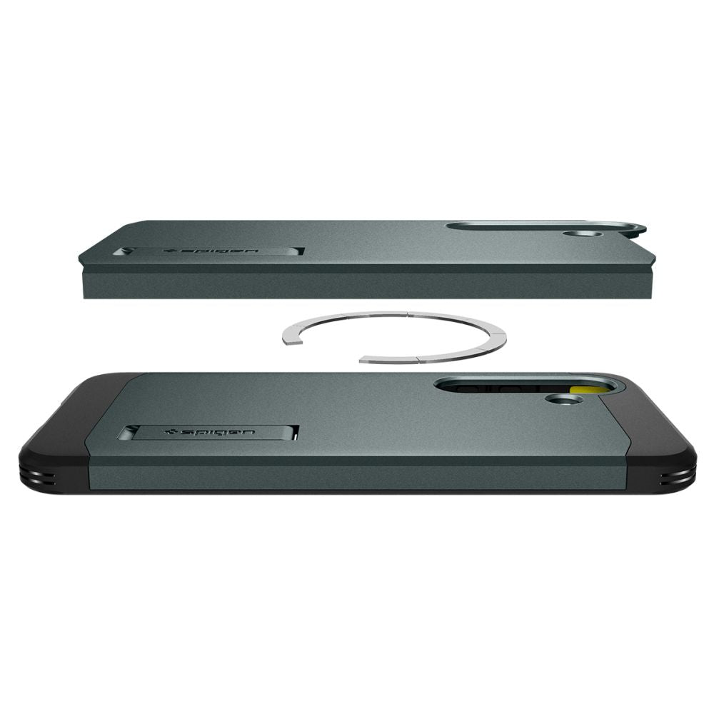 Spigen Samsung Galaxy S25 Plus - Tough Armor Mag - Σκληρή Θήκη με MagSafe - Abyss Green