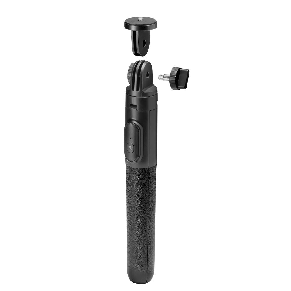 Spigen S560W Bluetooth Selfie Stick Τρίποδο με Τηλεχειριστήριο - Black