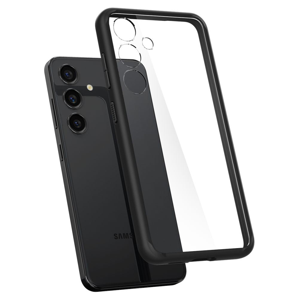 Spigen Samsung Galaxy S24 - Ultra Hybrid Σκληρή Θήκη με Πλαίσιο Σιλικόνης - Matte Black