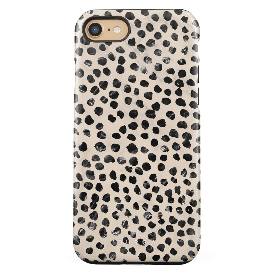 Burga iPhone SE 2022 / SE 2020 / 7 / 8 Fashion Tough Σκληρή Θήκη - Almond Latte