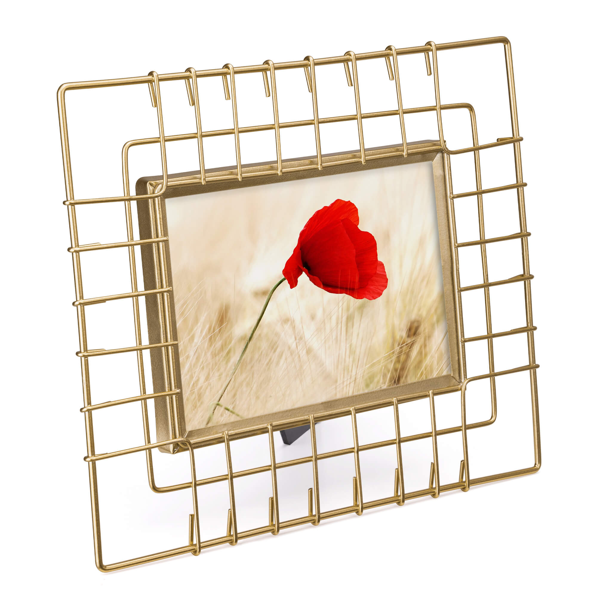 Navaris Μεταλλική Κορνίζα για Φωτογραφίες 10 x 15 cm - Gold - 54642.1.81