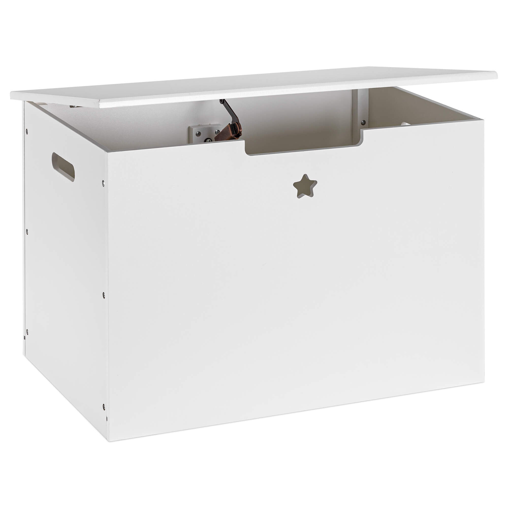 Navaris Παιδικό Κουτί Αποθήκευσης Παιχνιδιών - Design Star - White - 55828.01