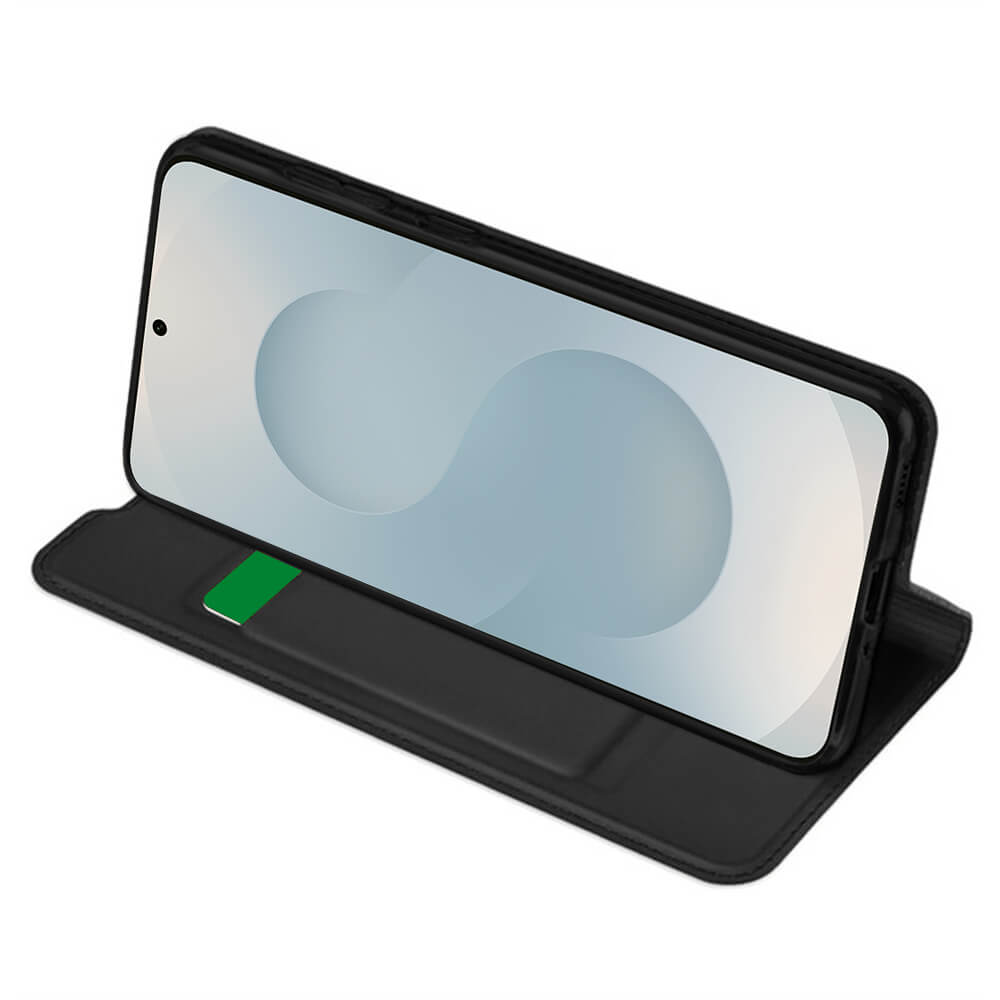 Techsuit Samsung Galaxy S25 Edge - Magskin Book - Θήκη Βιβλίο - Black