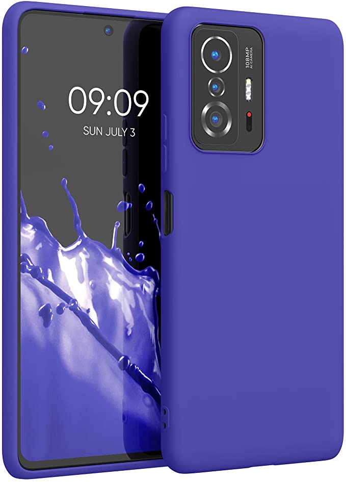KW Xiaomi 11T / 11T Pro Θήκη Σιλικόνης TPU - Blue Violet - 56245.234