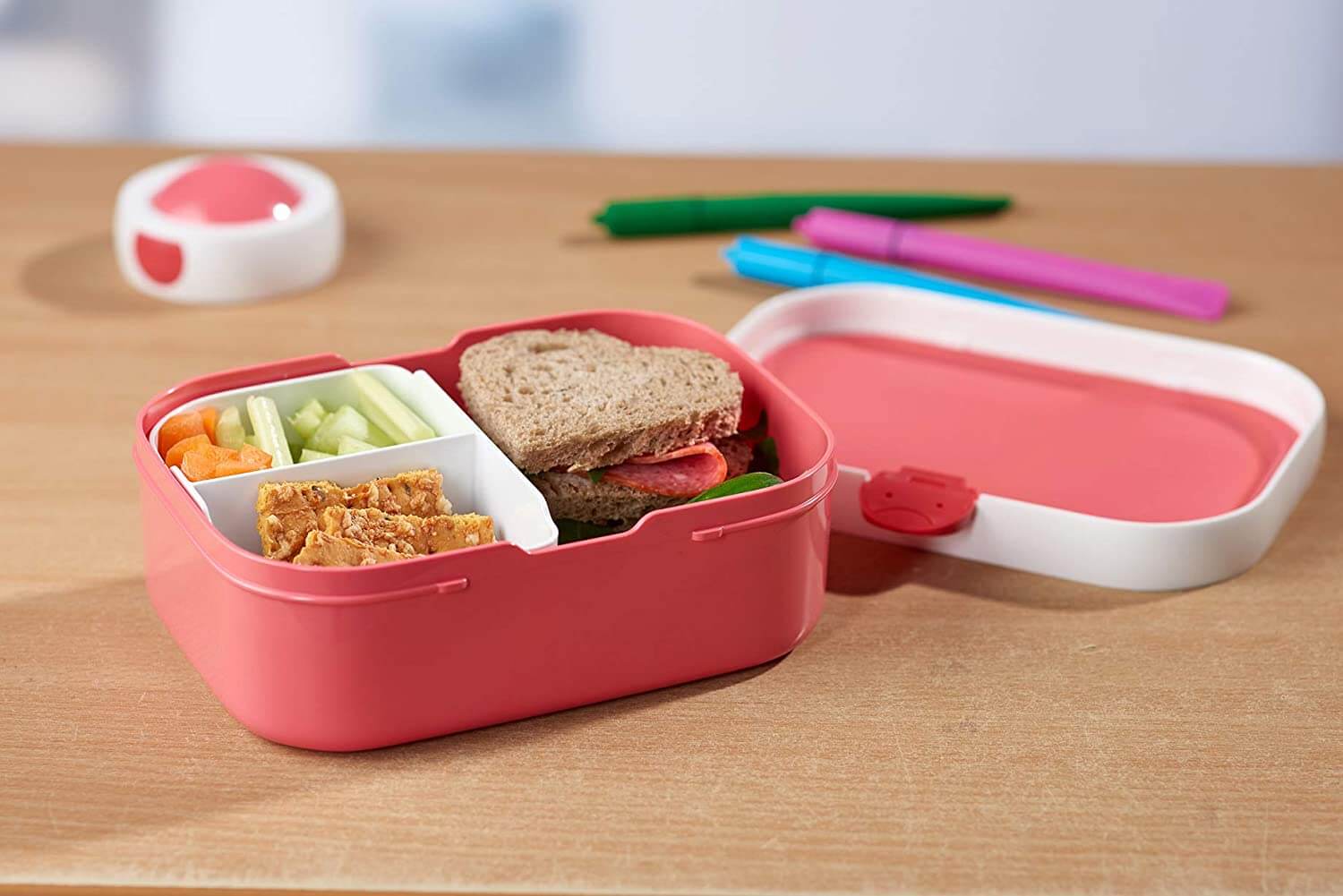 Mepal Lunch Set Campus - Σετ με Παγούρι και Δοχείο Φαγητού για Παιδιά - BPA Free - Animal Friends