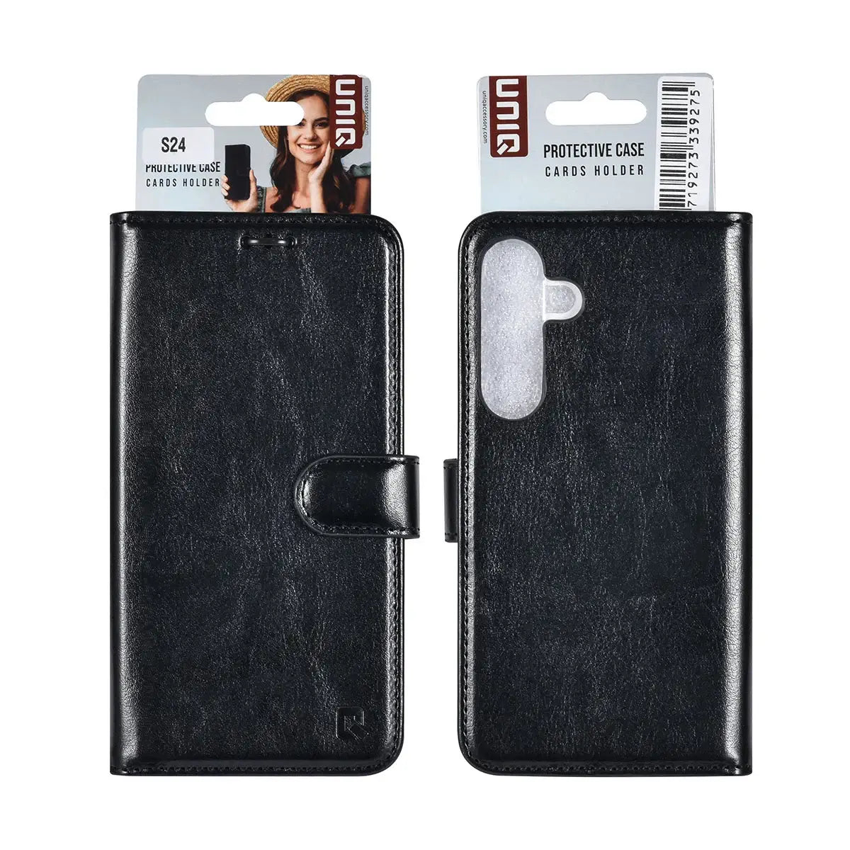 Tuniq Samsung Galaxy A55 5G - Θήκη Πορτοφόλι Stand από Δερματίνη - Μαύρη