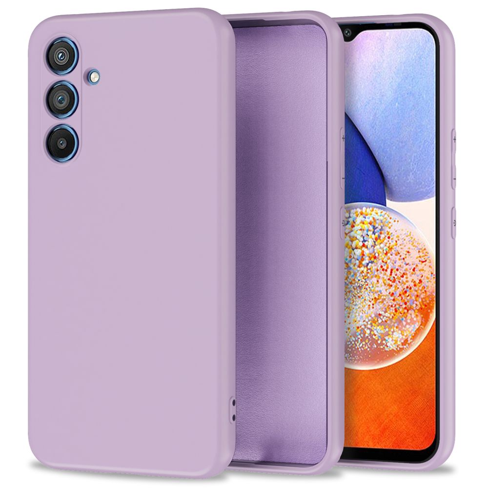 Tech-Protect Samsung Galaxy A14 5G Icon Θήκη Σιλικόνης Rubber TPU - Violet