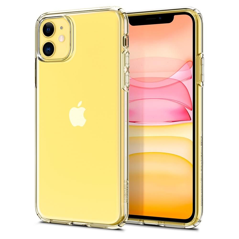 Spigen iPhone 11 Liquid Crystal Θήκη Σιλικόνης - Crystal Clear